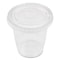 Karat PET Lids, Fits 8 oz to 10 oz Cold Cups, No Hole Flat Lid, Clear, 1000PK C-KC78TS-NH - alternate 2